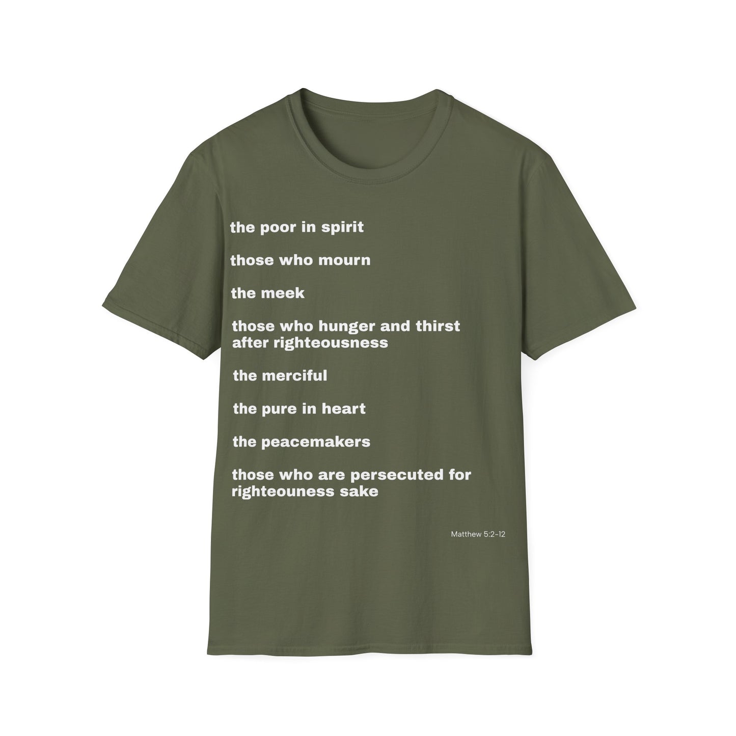 Enigmatic Beatitudes Tee