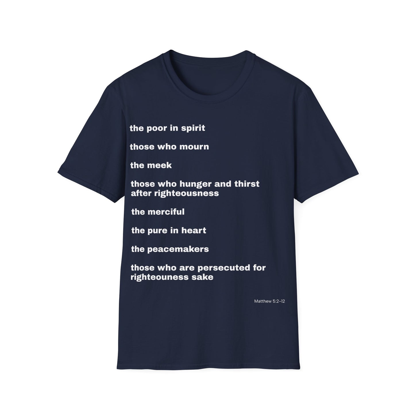 Enigmatic Beatitudes Tee