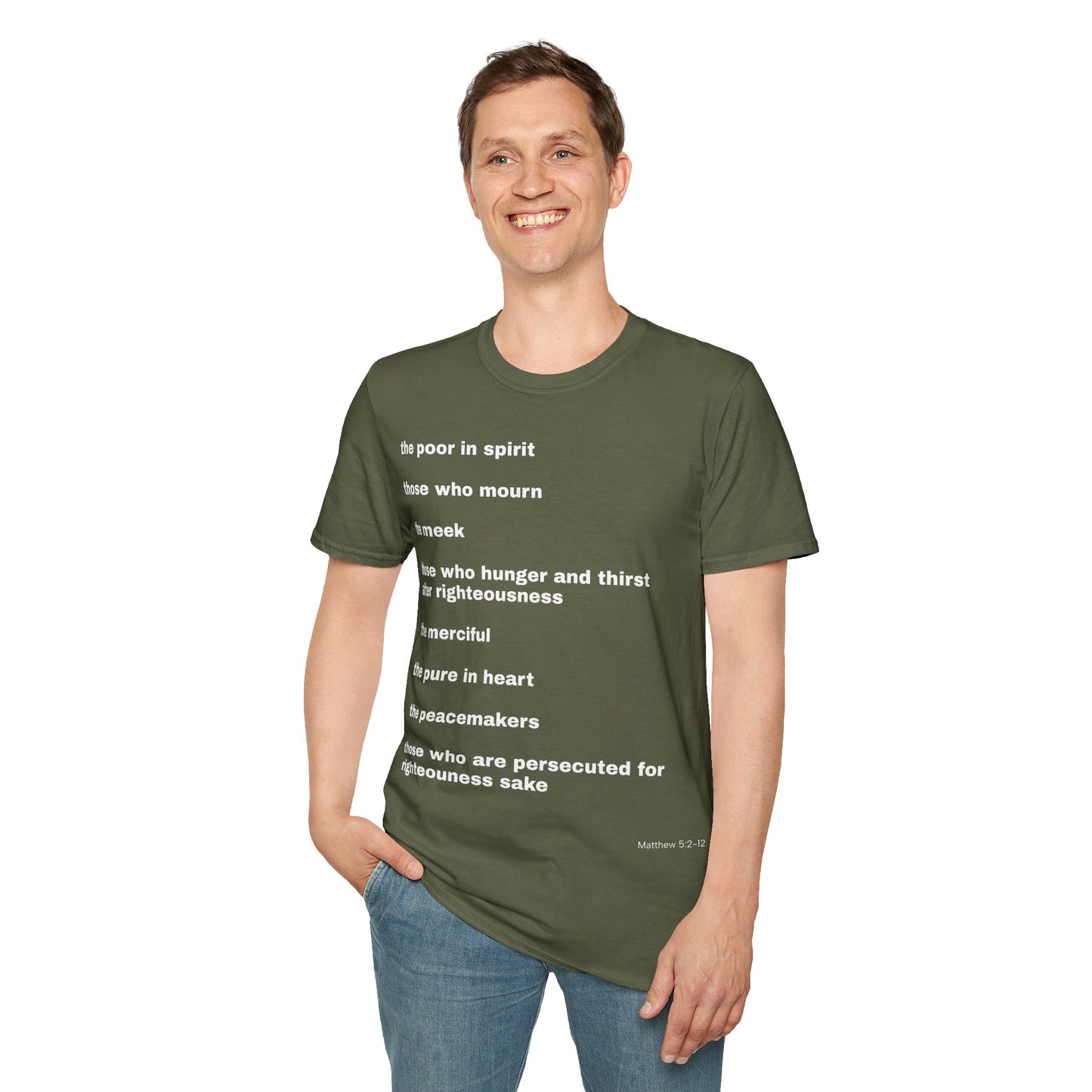 Enigmatic Beatitudes Tee