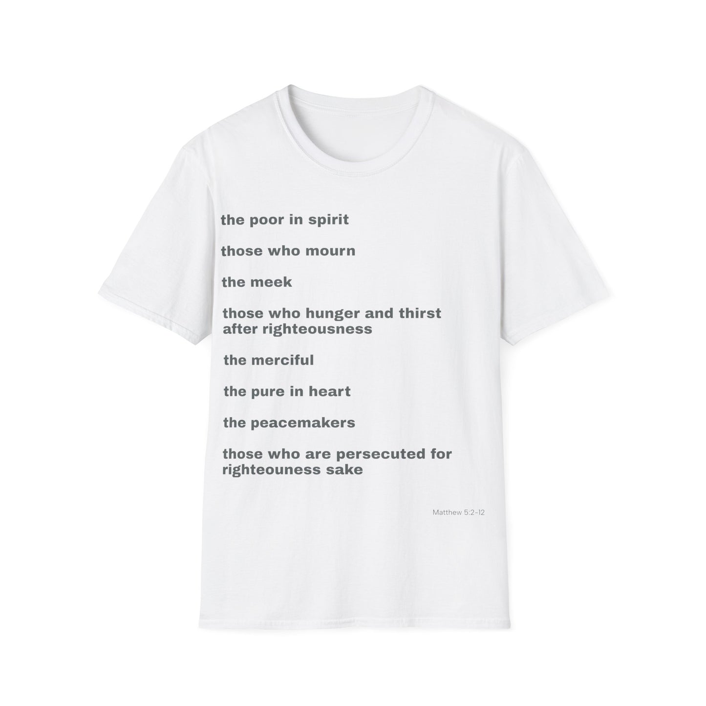 Enigmatic Beatitudes Tee